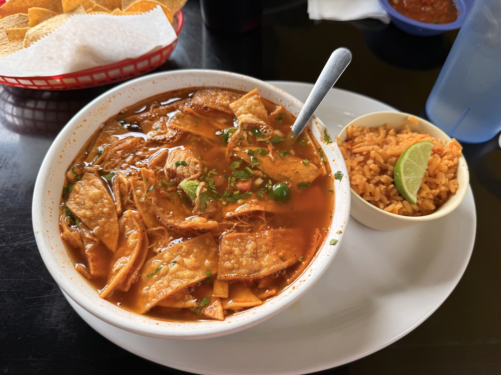 Mexican plate at El Agave Blanco