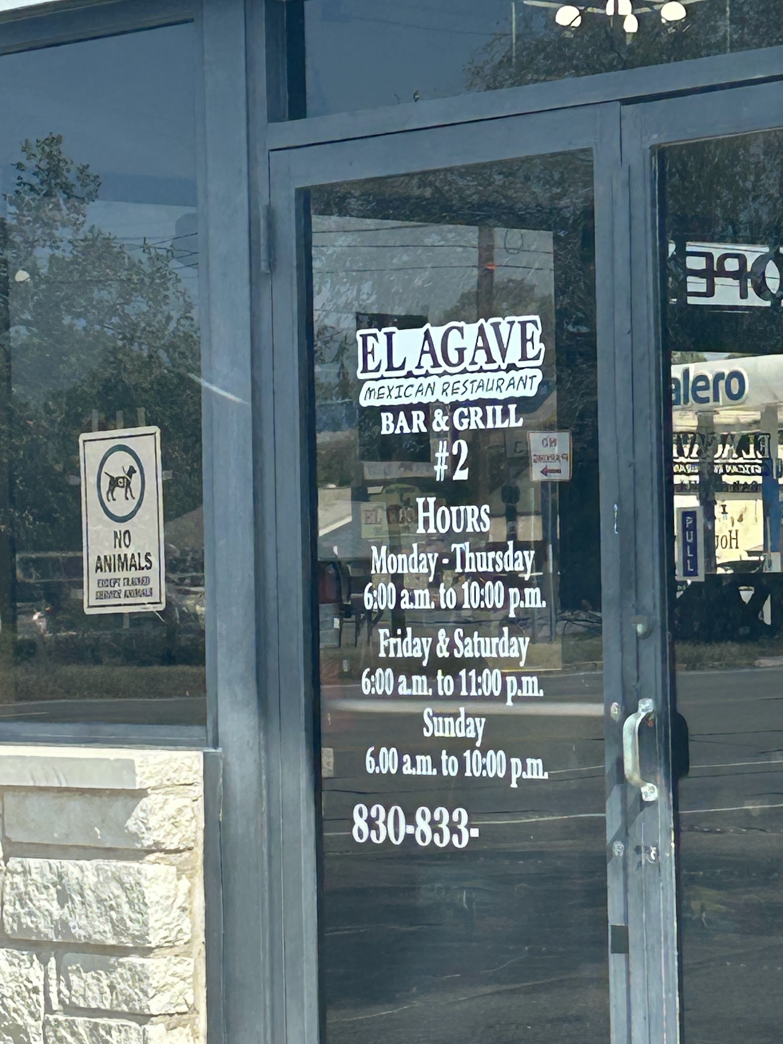 Fresh Mexican dishes served at El Agave